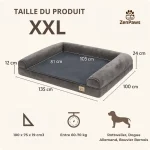 Lit orthopédique xXL Lit pour chien orthopédique taille XXL