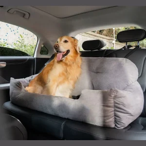 Siège auto Premium - Grand lit de voyage pour chien ZenPaws - confort absolu et sécurité